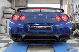 4SRC Nissan GT R35 full titanium exhaust tips / tail pipes