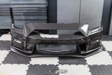 4SRC 2020 N Spec Front bumper with front splitter - Prepreg carbon made out from autoclave