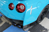 4SRC made GTR35 N Spec rear bumper with rear valance - full prepreg carbon made