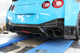 4SRC made GTR35 N Spec rear bumper with rear valance - full prepreg carbon made