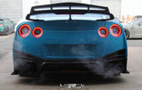4SRC made GTR35 N Spec rear bumper with rear valance - full prepreg carbon made