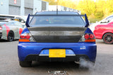 4SRC Mitsubishi Evolution Lancer 789 Carbon Fibre Rear Boot Lid