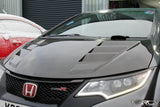 4SRC Honda Civic Type R FK2 2015+ full carbon bonnet V1