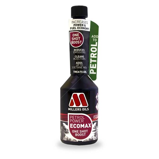 Millers Oils Petrol Power ECOMAX One Shot Fuel Treatment - 250ml