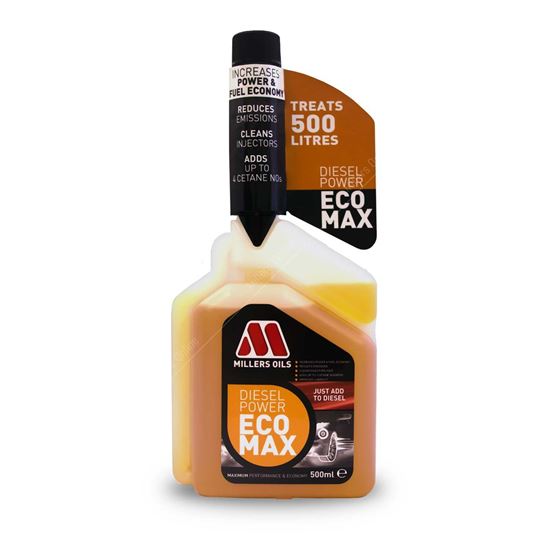 Millers Oils Diesel Power ECOMAX Fuel Treatment - 500ml