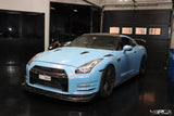 4SRC GT R35 Super big downforce full carbon fibre front lip for CBA and DBA 2008-2016 car