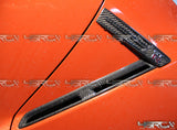 Nissan GT R35 Real Carbon Fibre Front Fender Vents - 4 Second Racing Club