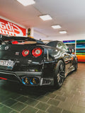 4SRC Nissan GT R35 full titanium exhaust tips / tail pipes