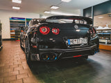 4SRC Nissan GT R35 full titanium exhaust tips / tail pipes