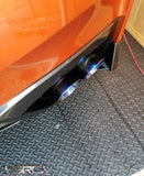 4SRC Nissan GT R35 full titanium exhaust tips / tail pipes
