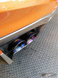 4SRC Nissan GT R35 full titanium exhaust tips / tail pipes