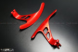 4SRC 2008-2016 GT R35 Gen2 Carbon Fibre Racing Large Paddle Shifters