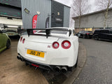 4SRC made Nissan GT R35 N Spec Rear Spoiler prepreg carbon made