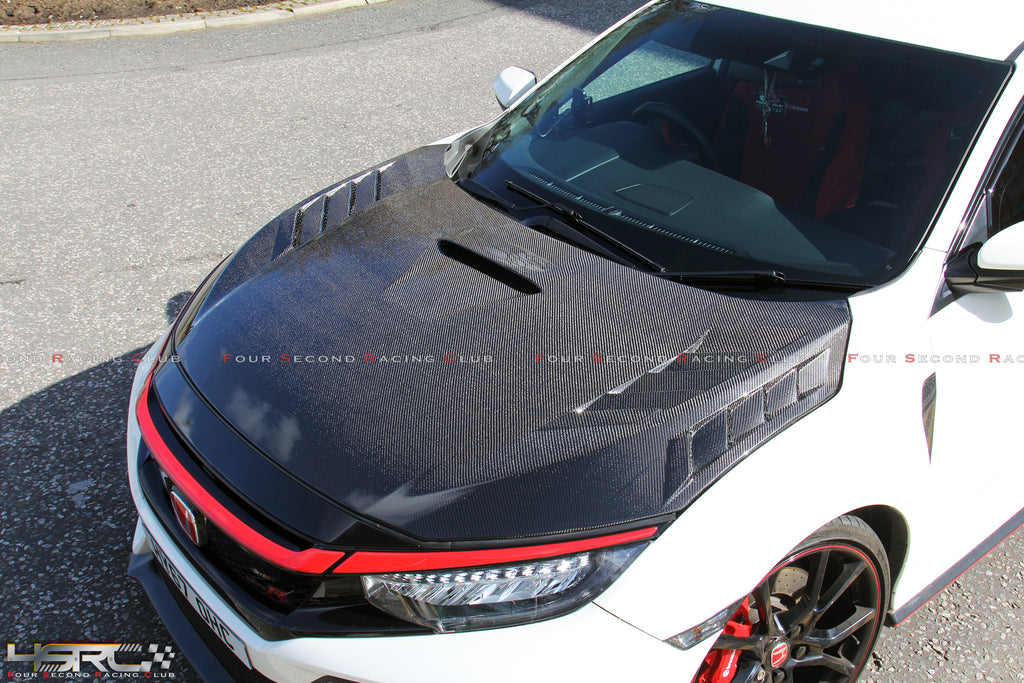 Honda Civic Type R FK8 2017+ Type M carbon bonnet