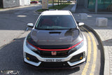 Honda Civic Type R FK8 2017+ Type M carbon bonnet