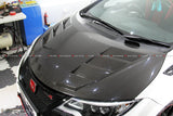 4SRC Honda Civic Type R FK2 2015+ full carbon bonnet V1