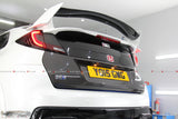 4SRC Honda Civic Type R FK2 2015+ carbon bonnet/tailgate cover