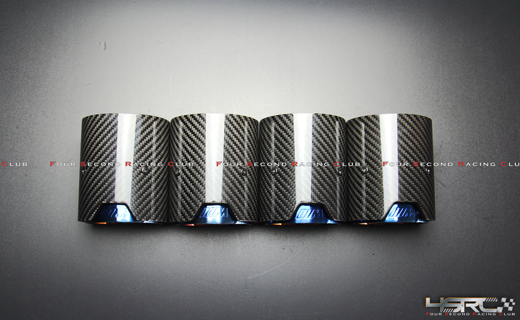4SRC BMW M2/3/4/5/6 Carbon Fibre Exhaust Tips