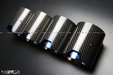 4SRC BMW M2/3/4/5/6 Carbon Fibre Exhaust Tips