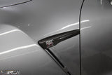4SRC 2015-2024 Nissan GT R35 MY15+ Dry Carbon Emblems Cover
