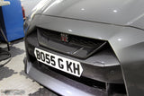 4SRC Full Carbon Front Grille Cover with Aero Ridges – for 2017+ Nissan GT-R R35