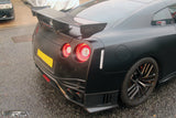 4SRC made GTR35 N Spec rear bumper with rear valance - full prepreg carbon made