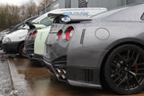 4SRC made GTR35 N Spec rear bumper with rear valance - full prepreg carbon made