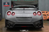 4SRC made GTR35 N Spec rear bumper with rear valance - full prepreg carbon made