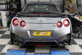 4SRC made GTR35 N Spec rear bumper with rear valance - full prepreg carbon made