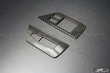 4SRC Dry carbon Nissan GTR35 window switch cover set