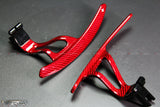 4SRC 2008-2016 GT R35 Gen3 Prepreg Carbon Racing Large Paddle Shifters