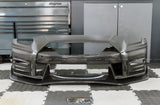 4SRC 2020 N Spec Front bumper with front splitter - Prepreg carbon made out from autoclave
