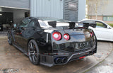 4SRC made GTR35 N Spec rear bumper with rear valance - full prepreg carbon made