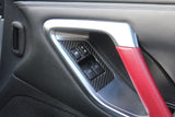4SRC Dry carbon Nissan GTR35 window switch cover set