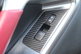 4SRC Dry carbon Nissan GTR35 window switch cover set