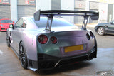 4SRC made GTR35 N Spec rear bumper with rear valance - full prepreg carbon made