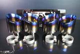 Nissan GT R35 full titanium exhaust tips - 4 Second Racing Club