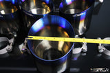 Nissan GT R35 full titanium exhaust tips - 4 Second Racing Club