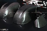 4SRC 2008-2021 Nissan GTR R35 Carbon Fibre Skinned OEM Wing Mirror Housings