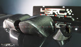 4SRC 2008-2021 Nissan GTR R35 Carbon Fibre Skinned OEM Wing Mirror Housings