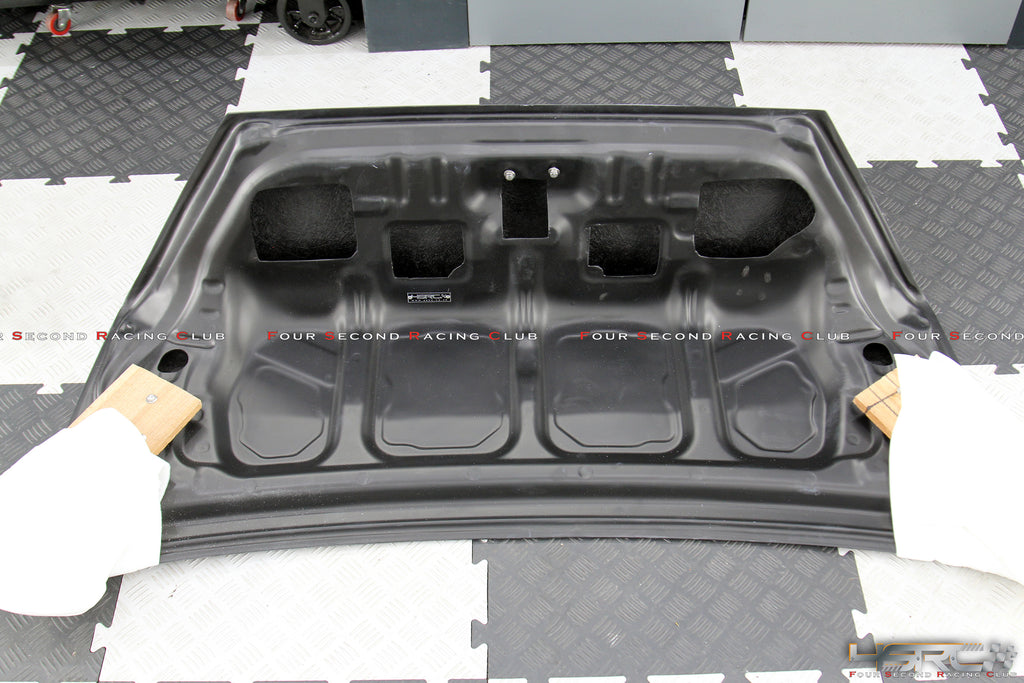 Mitsubishi Evolution Lancer 789 Carbon Fibre Rear Boot Lid - 4 Second Racing Club