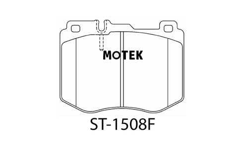 Motek Racing ST-1508F Mercedes-Benz Front brake pads