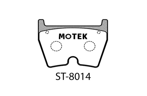 Motek Racing performance brake pads Audi R8/ Lamborghini front calipers