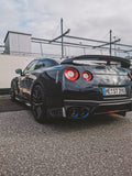 4SRC Nissan GT R35 full titanium exhaust tips / tail pipes