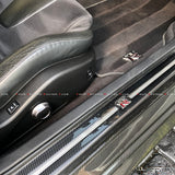 Nissan GTR R35 Carbon Fibre Replacement Door Sills 2008-2019 - 4 Second Racing Club