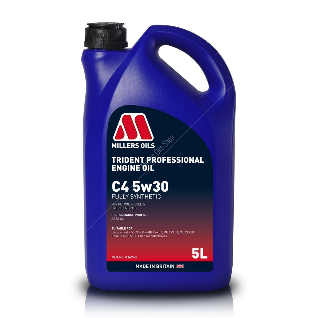 Millers Oils Trident Professional C4 5w30 Engine Oil - Code 8147