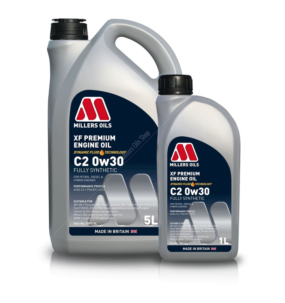 Millers Oils XF Premium C2 0w30 Engine Oil - Code 7997