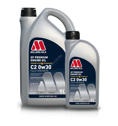 Millers Oils XF Premium C2 0w30 Engine Oil - Code 7997