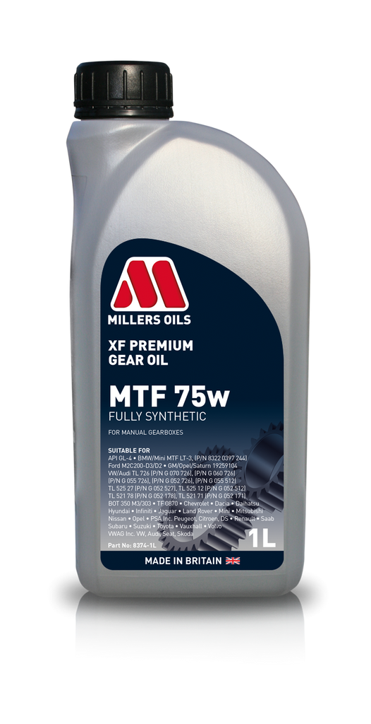 Millers Oils XF Premium MTF 75w - Code 8374