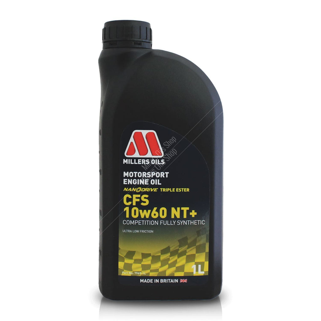 Millers Oils NANODRIVE CFS 10w60 NT+ Engine Oil Code 7965